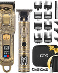 Professional Hair Clippers for Men Set, Electric Haircut Kit Mens Cordless Hair Clipper for Barbers