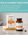Himalaya LiverCare Herbal Supplement, Liver Cleanse Formula, Liver Support, Bile Production, Eliminates Waste, Cleansing, Vegan, Non-GMO, Herbal Blend Formula, 375 mg, 90 Capsules, 45 Day Supply