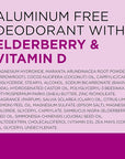 Dr Teal's Aluminum Free Deodorant, Elderberry & Vitamin D with Essential Oils, 2.65 oz (Pack of 3)