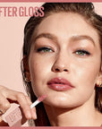 Maybelline Lifter Gloss, Hydrating Lip Gloss with Hyaluronic Acid, High Shine for Plumper Looking Lips, Amber, Cream Neutral, 0.18 Ounce