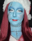 CCbeauty Light Blue Face Paint Stick, Face Painting Kit, Full Coverage SFX Makeup Foundation, Professional Body Paint for Halloween Costume Cosplay Theme Party, For Avatar, Sally Corpse Bride Makeup