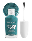 wet n wild Fast Dry AF Nail Polish, Quick 40 Second Dry Time, Long Lasting High-Shine - Mermaids Do Exist