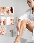 4-in1 Facial Hair Removal for Women, Painless Electric Face Shaver, USB Rechargeable, Ease of Use, Portable