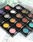 ISMINE Single Eyeshadow Powder Palette, Matte Light Pink, High Pigment, Longwear Single Eye Makeup for Day & Night