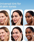 Eucerin Sun Tinted Sensitive Mineral Face Sunscreen Lotion SPF 35, Non-Comedogenic Mineral Sunscreen with Gentle Zinc Oxide Protection for Sensitive Skin, 1.7 Fl Oz Bottle