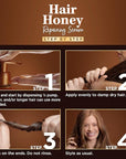 Garnier Whole Blends Honey Treasures Hair Honey Repairing Serum for Long, Damaged Hair, 5.1 Fl Oz, 2-Count (Packaging May Vary)