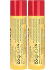 Burt's Bees Lip Balm - Strawberry, Lip Moisturizer With Responsibly Sourced Beeswax, Tint-Free, Natural Origin Conditioning Treatment, 2 Tubes, 0.15 oz.