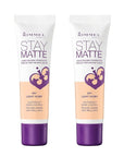 Rimmel, Stay Matte Foundation, Light Ivory 2 count of 1)
