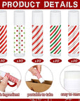 50 Pcs Christmas Peppermint Lip Balms Supplies