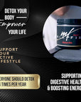 Detox Powder, Full Spectrum Detox Cleanse Mix, Detox for Natural Cleansing and Vitality, Liver Cleanse Detox, Detox Cleanse for Weight Loss, Natural Detox Powder, Vegan Detox Supplement (Chocolate)