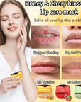 3 Pcs Bee Lip Balm Honey Exfoliator
