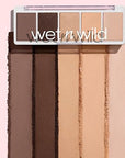 wet n wild Color Icon Eyeshadow Makeup 5 Pan Palette, Matte, Shimmer, Metallic, Long Wearing, Rich Buttery Pigment, Cruelty Free - Gold Whip