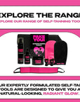 Fake You! Reusable Self-Tan Application Mitt - Dual-Sided, 100% Waterproof, Vegan and Cruelty-Free - Ideal for Perfect Fake Tan Coverage
