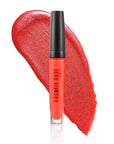 Frankie Rose Cosmetics Lip Gloss | Non-Sticky Formula, Long Lasting Lip Gloss, Bold Pigment & Hydrating Lip Gloss, Tangerine Shimmer Lip Gloss, 20g