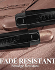 3Pcs Neutral Brown Eyeshadow Stick Set, Matte And Shimmer Creamy Eyeshadow Pencil, Shiny Pink Shadow, Waterproof Long Lasting Smoky Eye Makeup