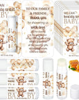 30 Pack Bear Baby Shower Party Bags