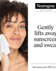 Neutrogena Gentle Facial Cleansing Wipes, Ultra-Soft Micellar Cleansing Wipes for Effortless Cleansing Made Gentle, Fragrance Free Face Wipes for Sensitive Skin, Hypoallergenic, 25 ct