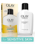 Olay Complete Lotion Moisturizer with SPF 15 Sensitive, 6.0 oz each, 2-pack