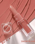COVERGIRL Clean Lip Color, Snow Blanket, Satin Finish, Squalane, Avocado & Aloe, Carmine-Free, Non-Drying, 0.12oz