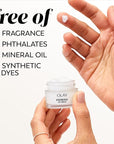 Olay Firming Eye Cream, Fragrance-Free, Collagen Peptide - Firm Skin Around the Eyes, 0.5 Fl Oz