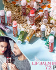 72 Pcs Lip Balm Bulk Lips