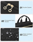 Bagsmart hanging travel toiletry organizer