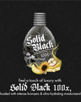 Millennium Tanning Solid Black 100X Indoor Tanning Lotion for Tanning Beds (13.5 Fluid Ounces)