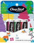 ChapStick Lip BalmVariety Holiday Gift Set, Stocking