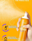 Vitamin C Makeup Setting Spray + Primer Long-Lasting Oil Control 100ml