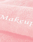 Cosy Family 10 Pack Makeup Remover Wash Cloths - Soft Microfiber Fingertip Facial Cleansing Cloths for Hand and Make Up, 12 x 12 in, Pink