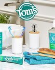 Tom's of Maine Wicked Fresh! Natural Fluoride Anticavity Toothpaste, Cool Peppermint, 3 Pack, 4.0oz