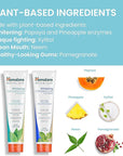 Himalaya Botanique Complete Care Whitening Toothpaste Variety Pack, Simply Mint and Simply Peppermint Flavors, Fluoride Free, for a Clean Mouth, Whiter Teeth and Fresh Breath, 5.29 oz, 2 Pack