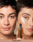 COVER FX Custom Enhancer Drops - Sunlight: Classic Liquid Highlighter 15mL