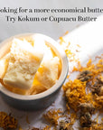 Better Shea Butter Raw Cocoa Butter - Unrefined, 100% Pure, Food Grade - Use for Cocoa Lip Balm, Stretch Marks Cream, Cacao Butter Cream, Scars Oil, Whipped Lotion - Skin & Hair Moisturizer 1LB Block