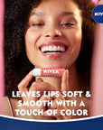 NIVEA Peach Lip Care - Tinted