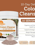 Zahler Colon Cleanse 10-Day Detox Cleanse - Cucumber Mint Flavor - Herbal Digestive Wellness - Colon Cleanser & Detox for Bowel Movement, Body Detox, Digestion Aid for Women and Men - 3.5 oz Jar