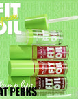 8 Colors Lip Oil Lip Glaze, Big Brush Lip