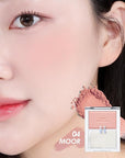 HOLIKA HOLIKA Infusing Blush with Brush - Lightweight,