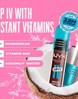 NYX Professional Makeup Lip IV Hydrating Glossy Lip Stain with 12HR Hydration - Mocha Me Wet (Brown)