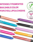 wet n wild Color Icon Cream Eyeshadow Makeup Multi-Stick Teal Not So Calm Waters (Pack of 2)