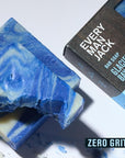 Every Man Jack Cold Plunge Mens Bar Soap - Glacier Bay Scent with notes of Uplifting Mint, Cypress, and Cooling Glacier Clay - Deeply Cleans, Hydrates with Naturally Derived Ingredients - 5oz 2 Pack