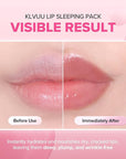 Klavuu Lip Mask Set (2PCS) – Overnight Deep Hydrating Korean Lip Balm Treatment for Very Dry, Chapped Lips | Lip Lightening & Plumping with Instant Hydration | Gentle Exfoliating (Berry & Berry)