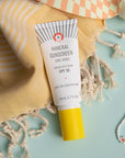 First Aid Beauty Mineral Sunscreen – Zinc Oxide, Broad Spectrum, SPF 30 – Sun Protection with no White Cast – 1.7 oz