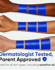 Blue Squid PRO Blue Face Paint Stick - Waterproof Blue Body Paint for Skin Adults & Kids Eye Black Baseball, Eyeblack Softball - Hypoallergenic Twist-Up Non-Toxic Makeup Stick for Cosplay, Sports, SFX