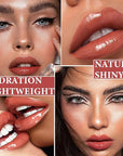 Plumping Lip Oil,Hydrating Lip Glow Oil