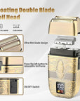 Professional Hair Trimmer Hair Clippers for Men, Nose Hair Trimmer Men's Shaver Set,Cordless T-Blade Beard Trimmer Barber Clippers,Electric Foil Shavers Razor for Men Haircutting Kit