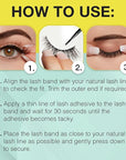 Ardell Active Lash - Pump’n, False Eyelashes, Cat Eye Lashes Wispy, Water-Resistant, Lightweight, 4 pairs, 1-Pack