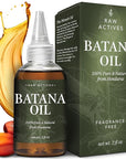 Batana Oil for Hair Growth - 2oz - 100% Pure, Cold Pressed, Unrefined Oil from Honduras - Supports Stronger & Thicker Hair - Dr Sebi Inspired Hair Growth Treatment
