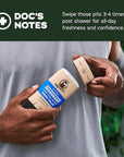 Dr. Squatch Natural Deodorant for Men - Odor-Squatching Aluminum Free - Maverick Musk & Wood Barrel Bourbon (2.65 oz, 2-Pack)