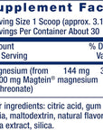 Life Extension Neuro-Mag Magnesium L-Threonate Powder (Tropical Punch) - Ultra-Absorbable - Supports Memory, Focus, Cognitive Function & Mood - Gluten No, Non-GMO, Vegetarian (30 Servings)